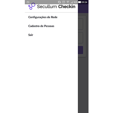 Aplicativo Mobile para Controle de Acesso SECULLUM CHECKIN
